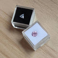 Clear Gem Storage Box Loose Diamond Organizer Pendant Beads Jewelry Combo Gift Case Square Gemstone Display Packaging Box
