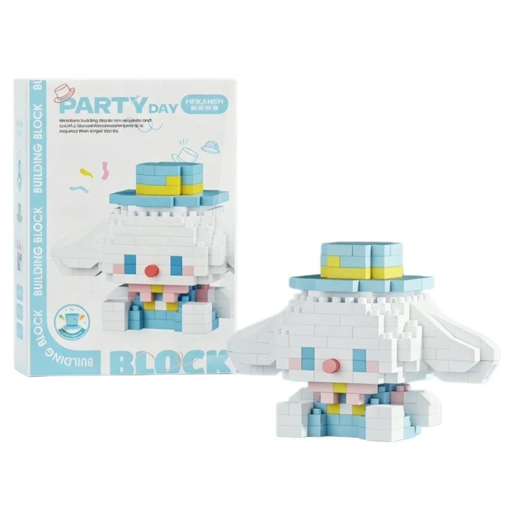 Sanrio Hello Kitty Building Blocks – Kuromi, My Melody & Cinnamoroll