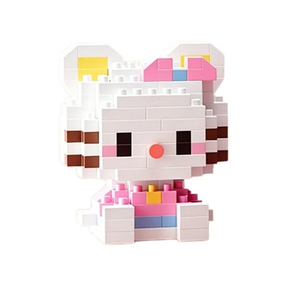 Sanrio Building Blocks – Hello Kitty & Kuromi DIY Figures