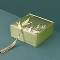 Vintage Tassel Jewelry Box Bangle Bracelet Necklace Earrings Pendant Storage Box High-quality Brocade Jewelry Packaging Box