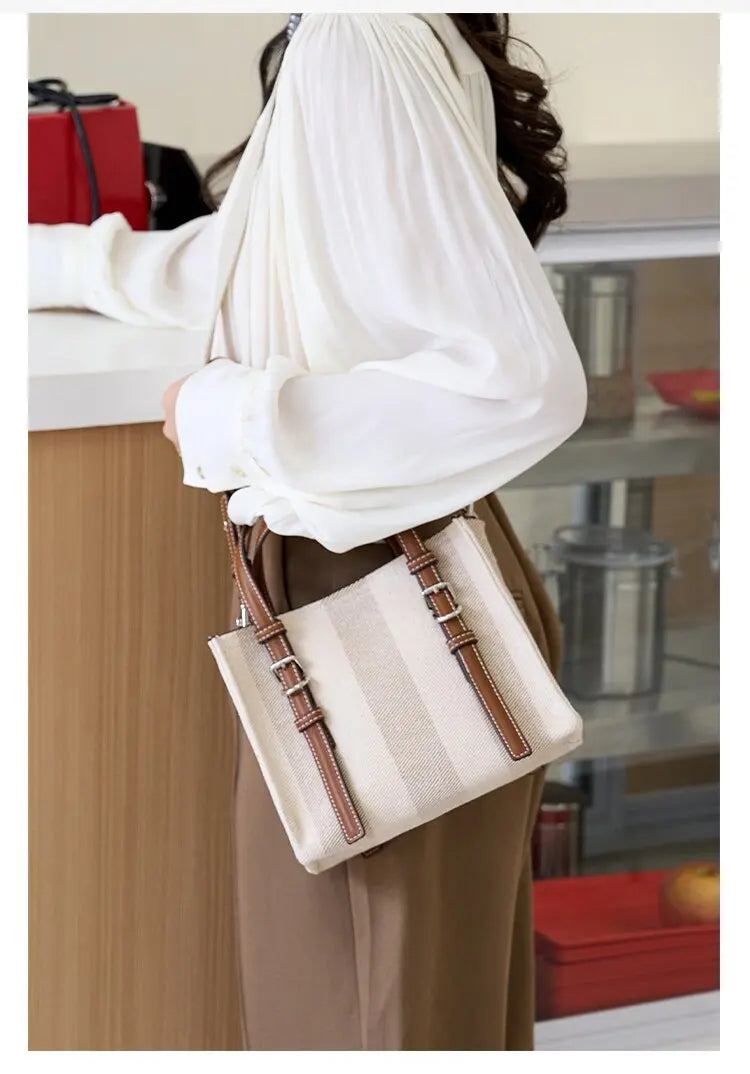 New Women Small PU Leather Tote Bags Luxury Multifunctional Versatile Ladies Fashion Shoulder Crossbody Designer Handbag