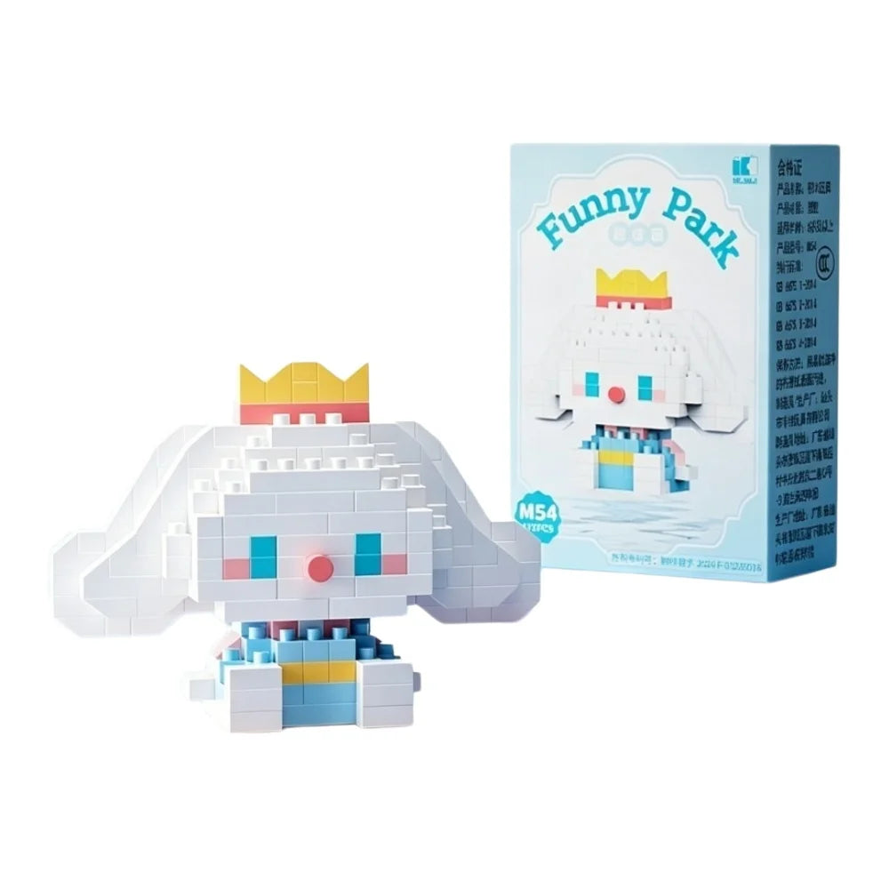 Sanrio Hello Kitty Building Blocks – Kuromi, My Melody & Cinnamoroll
