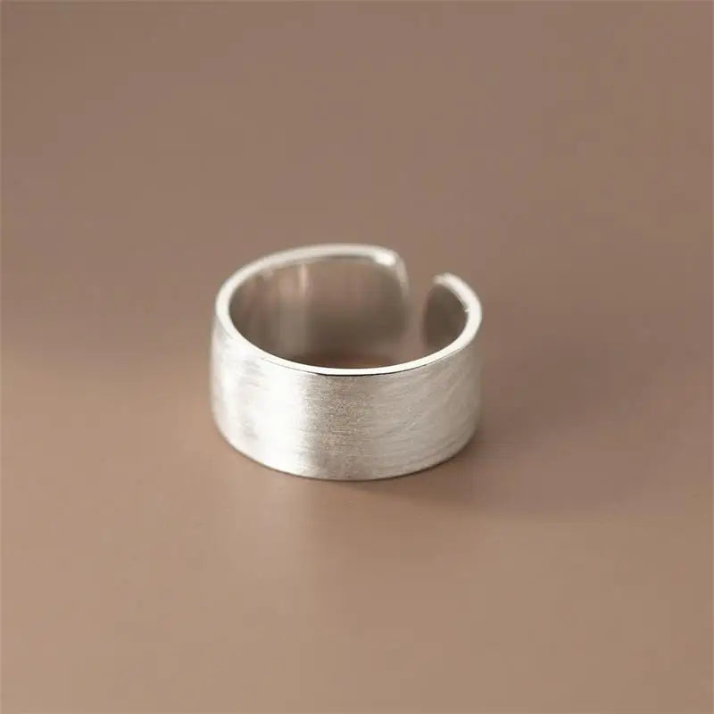 XIYANIKE Simple Wide Open Cuff Finger Rings For Women Girl Korean Fashion Adjustable Jewelry Gift Party кольцо женск