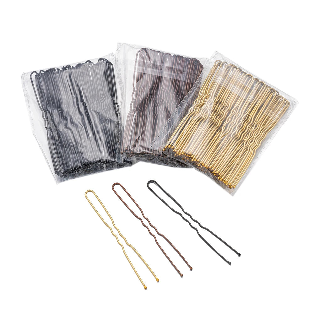 50-Piece U-Shaped Hair Pins