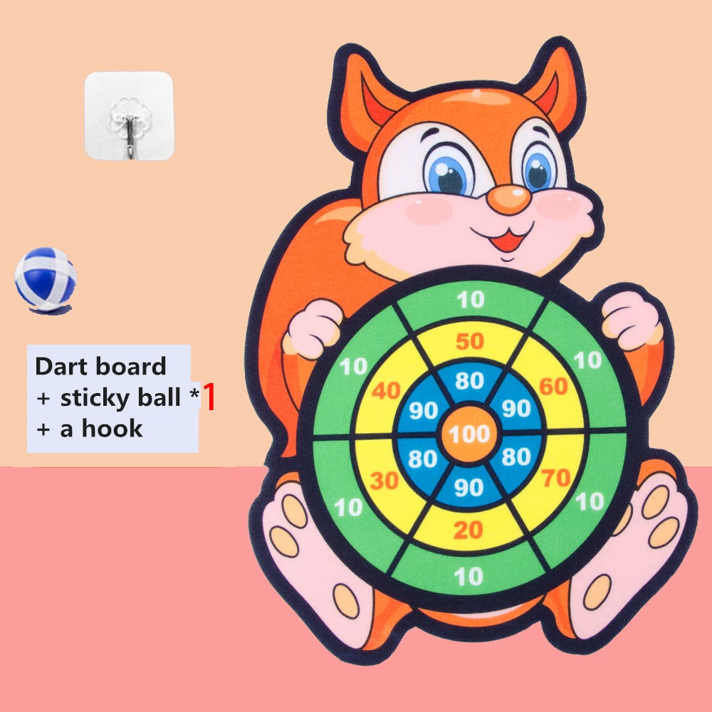 Montessori Animal Dart Board – Fun Educational Toy for Kids 2–4