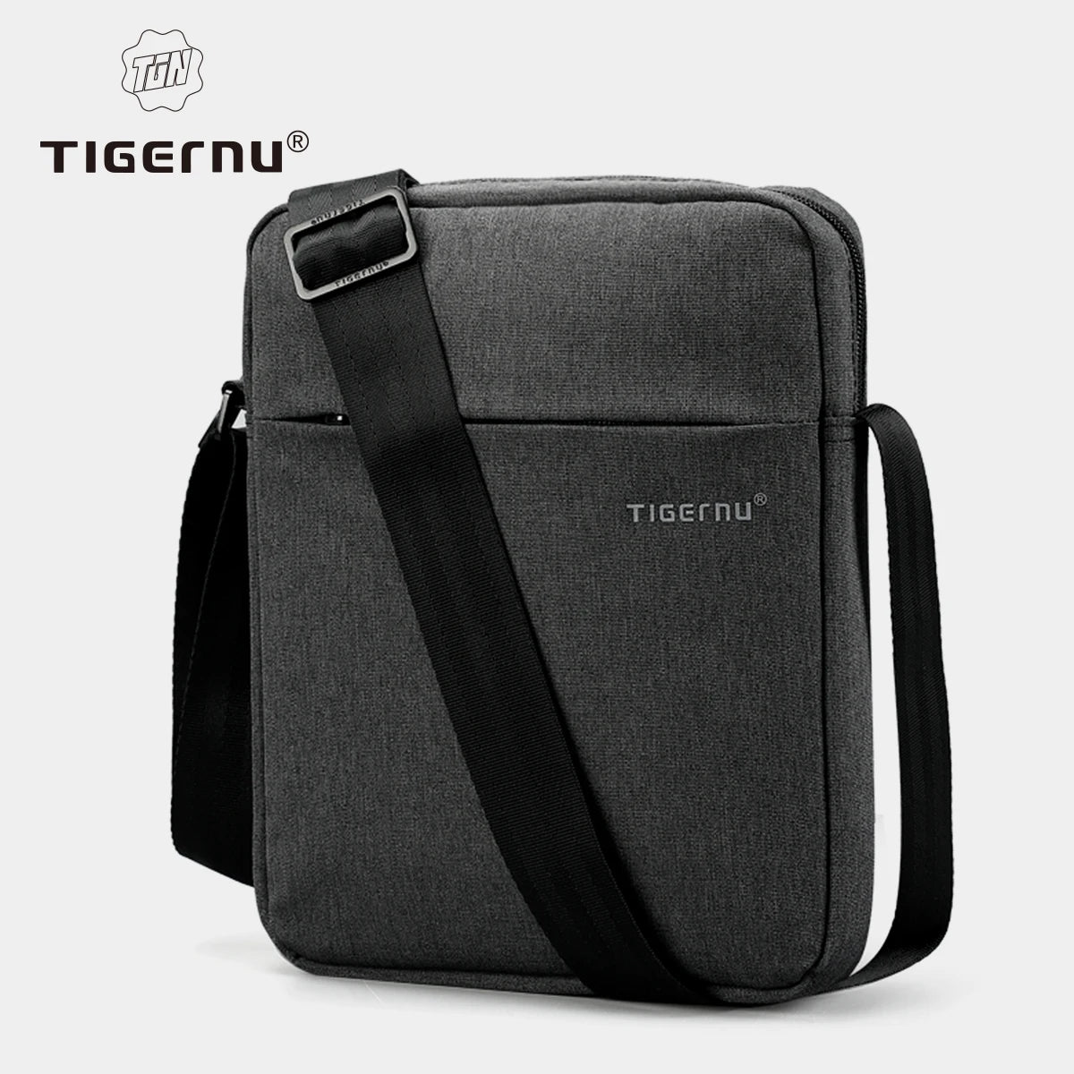 Tigernu Men Messenger Bags Waterproof Shoulder Bags For Men 9.7 11inch IPad Bag Male Business Bags Crossbody Bag Slingbag Mini
