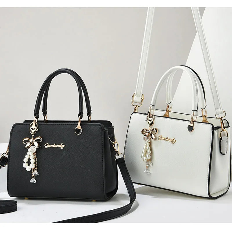 New Women bag Shoulder bag Handbag for women 2026 Crossbody bag pattern PU Portable bucket bag ladies messenger bag