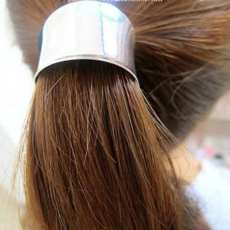 European And American Fashion Personality Fan Punk Metal Hair Band Hair Rope Wild Hair Jewelry Wholesale Hair Barrettes