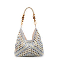 Hollow Out Straw Woven Bag Tote Bag Beach Handbag Bohemian Beach Bag Large Capacity Bucket Bag Hollow Shoulder Bag Holiday