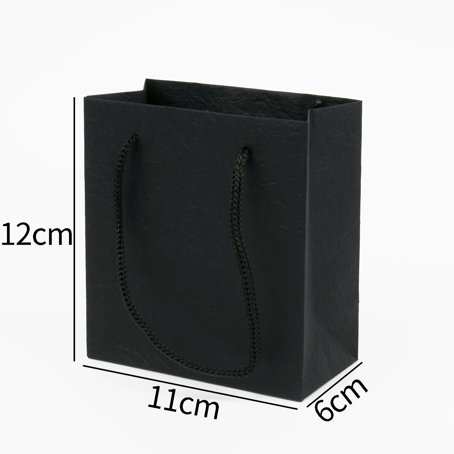 1PC Black Paper Jewelry Box Bracelet Necklace Ring Earring Box Handmde Kraft Wedding Gifts Packaging Box Jewelry Accessories