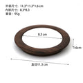 Solid Wood Jewelry Tray Bracelet Ring Display Props Jewelry Organizer Holder Necklace Case Display Stand Jewelry Plate