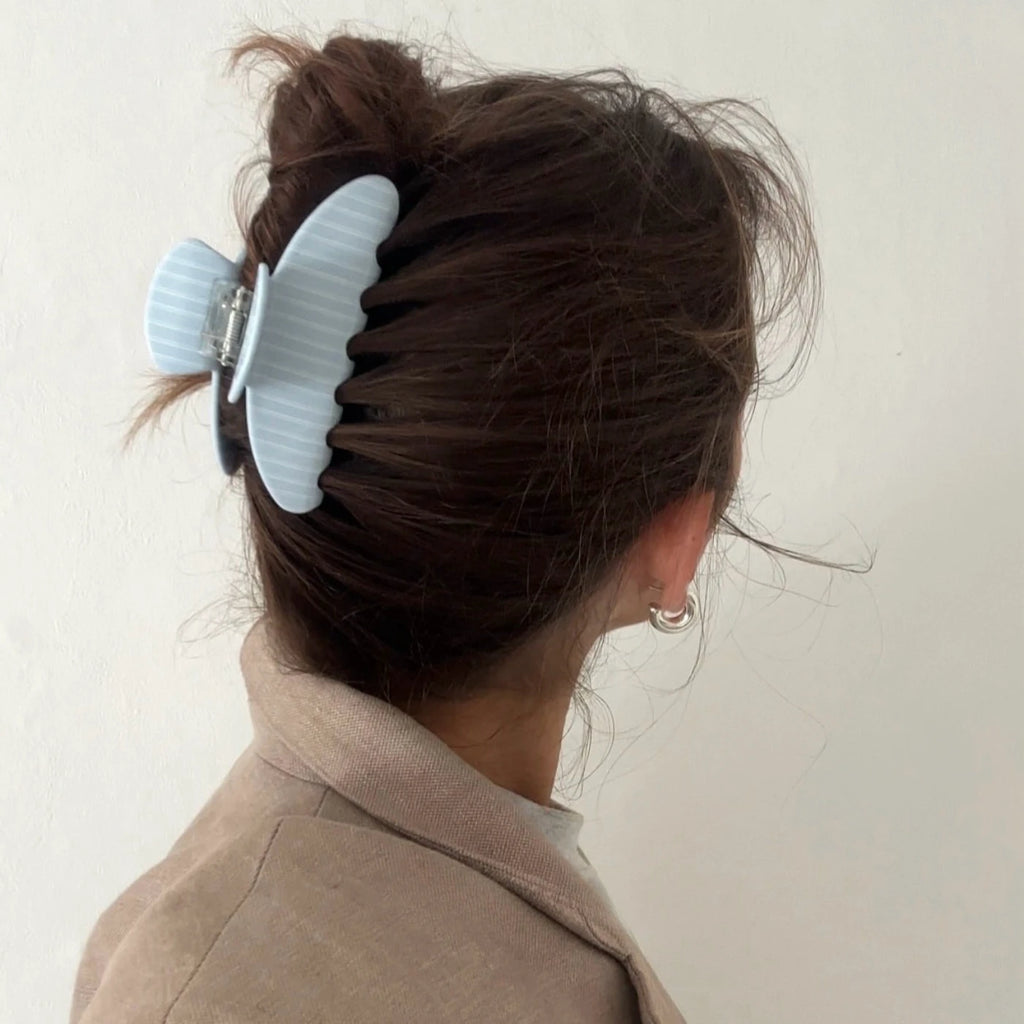 Fashion Large Hair Claw Clips for Women Girls Retro Checkered Polka Dot Strong Hold Non-slip Hair Accessories for Everyday Wear