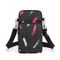New Women Mobile Phone Bag Nylon Cell Phone Bag Coin Purse Strap Shoulder Bag Small Crossbody Bags for Women Wallet Travel Purse