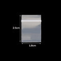100Pieces Transparent Mini Small Plastic Zipper Bag Lock Resealable for Earring Ring Jewelry Food Pill Storage Packaging Pouch