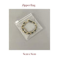 10/20 PCS Zipper Bag Jewelry Plastic PVC Transparent Bracelet Necklace Earrings Storage Gift Bag For Small Business Packaging