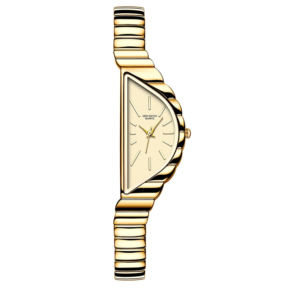 GEDI High-end Niche Woman Watch Vintage Luxury Women's Wristwatch Elegant Fashion Waterproof Alloy Quartz Women Watches New