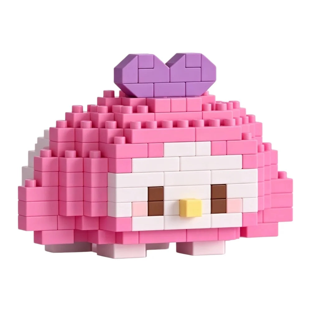 Sanrio Building Blocks – Hello Kitty & Kuromi DIY Figures