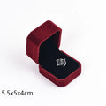 Beige Velvet Octagon Jewelry Box Necklace Pendants Bracelets Box Rings Earrings Box Jewelry Storage Display Jewelry Package Case