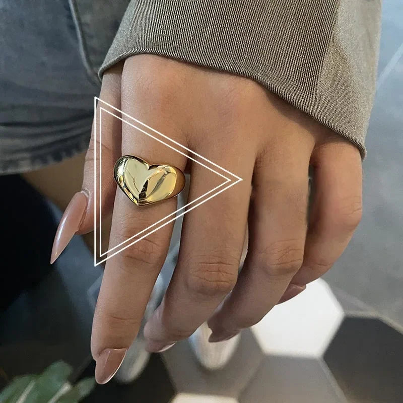 New Irregular Opening Pearl Ring Two-piece Set For Women Fashionable Personalized Daily Accessory Party Jewelry Birthday Gifts