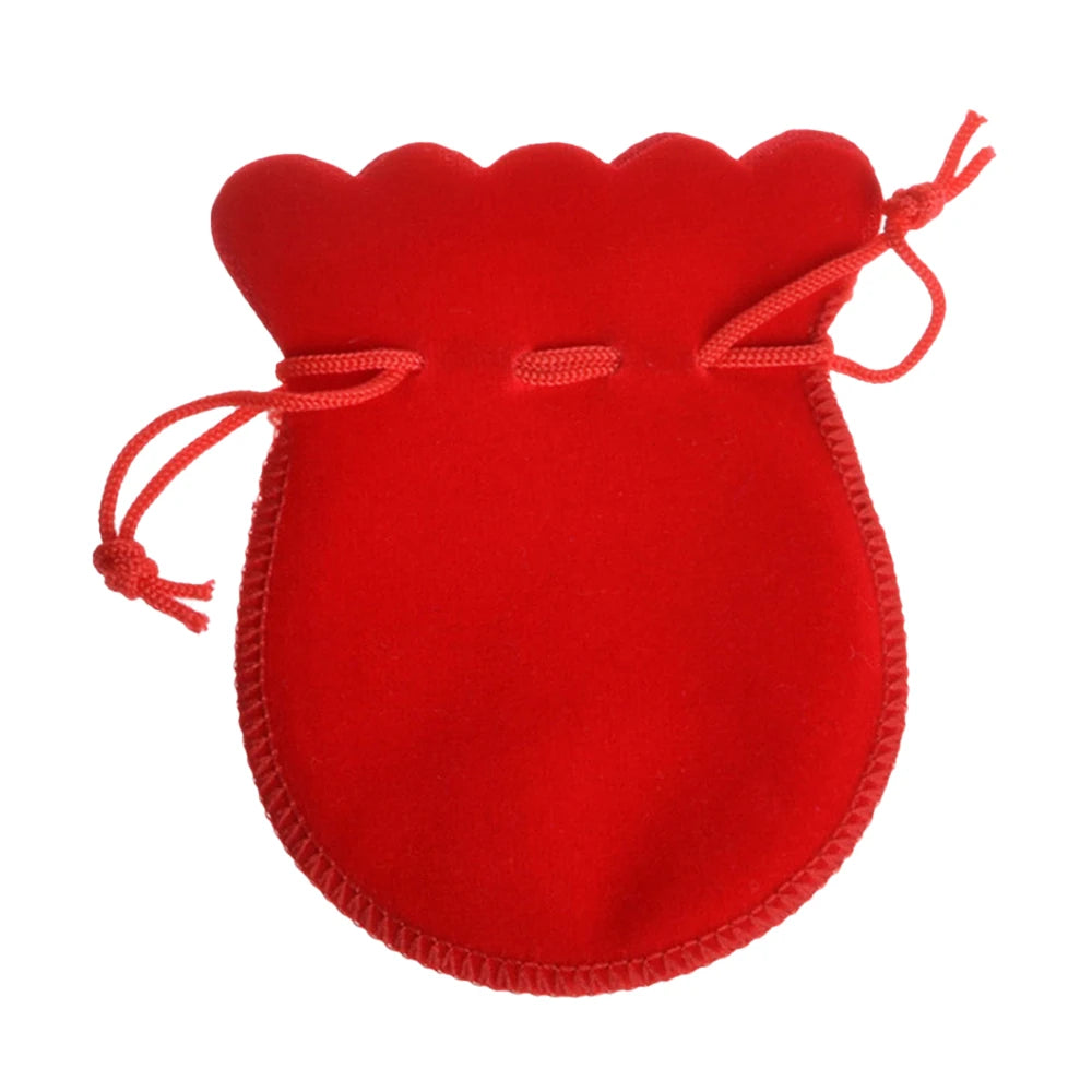 10pcs Velvet Drawstring Bag Pouch String Sachet for Jewelry Organizers Gift Small Businesses Packaging Candy Gift Storage Supply