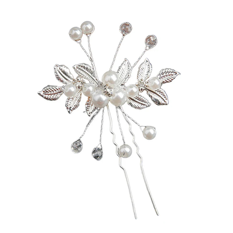 Pearl Rhinestone Wedding Hair Combs Hair Accessories For Women Accessories Hair Ornaments Jewelry Bridal Headpiece