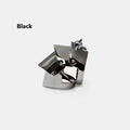 Oosaki Nana Anime Rings Cosplay Punk Gothic Women Men Joint Armor Knuckle Metal Multilayer Finger Rings Jewelry Gift Accessories