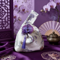 3Colors Tassel Wrist Bag Chinese Style Tassel Pendant Embroidery Hanfu Handbag Cheongsam Accessories Imitation Silk Gift Pouch