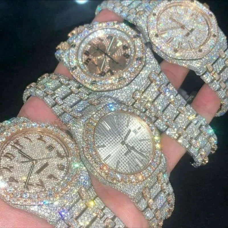 New Luxury Shiny Diamond Watch for Women Elegant Brand Quartz Steel Bracelet Watches Zircon Crystal Fashion Wristwatch Clock