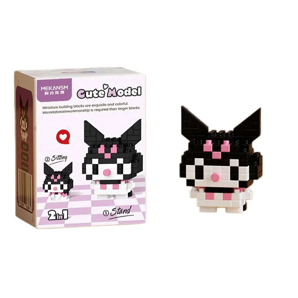Sanrio Hello Kitty Building Blocks – Kuromi, My Melody & Cinnamoroll