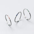 925 Sterling Silver Serpentine Rings For Women Engagement Luxury Jewelry Accessories Wholesale Jewellery Argent 925