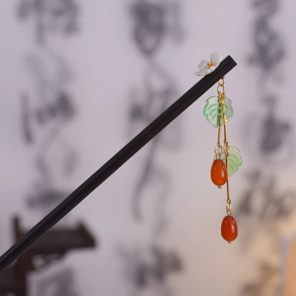 Vintage Butterfly Tassel Hairpin for Women Girl New Jewelry Gifts Headdress Hair Clip Chinese Hanfu Hair Sticks Accessories