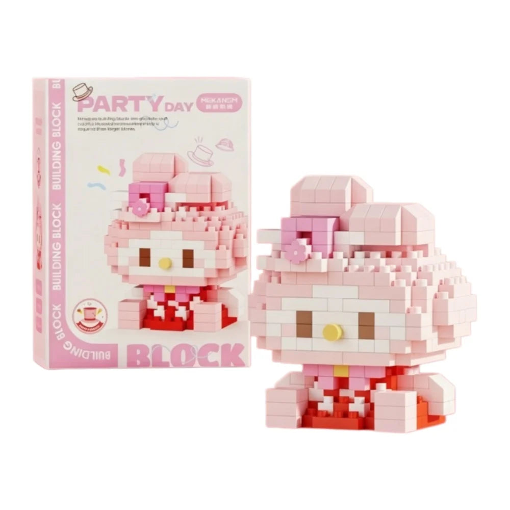 Sanrio Hello Kitty Building Blocks – Kuromi, My Melody & Cinnamoroll