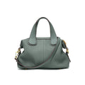 Women's Natural Cow Leather Bag Female Retro Cowhide Crossbody Bags Ladies Large Capacity Shoulder Bag for Middle aged Women