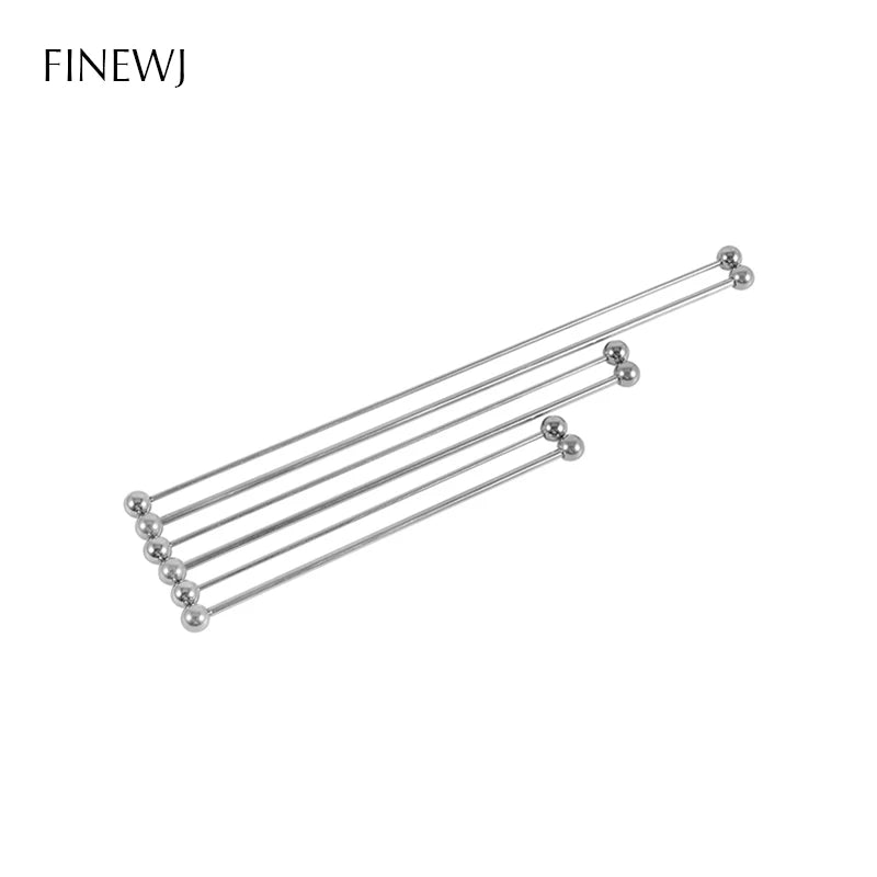 Trollbeads Bar Stainless Steel Rod Bracelet Charms Ring Holder Display Stand Rondelles Beads Pendant Storage Travel Organizer