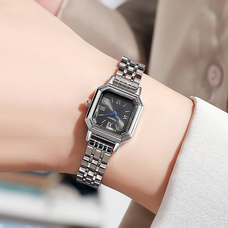 Fashion Small Dial Women Quartz Watch Ladies Stainless Steel Strap Wristwatch Student Clock Gift Relojes Para Mujer Dropshipping