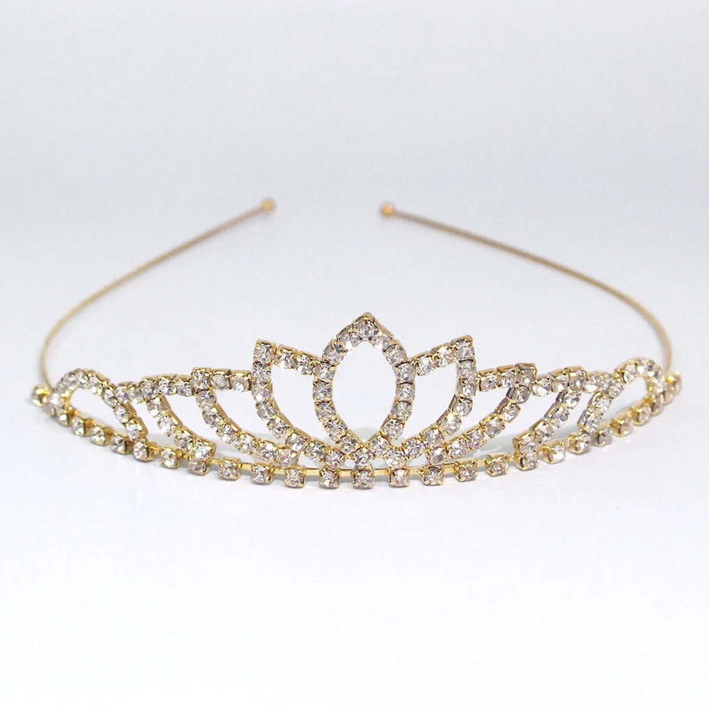 AINAMEISI New Princess Tiaras and Crowns Headband Kid Girls Bridal Prom Crown Wedding Party Accessiories Fashion Hair Jewelry