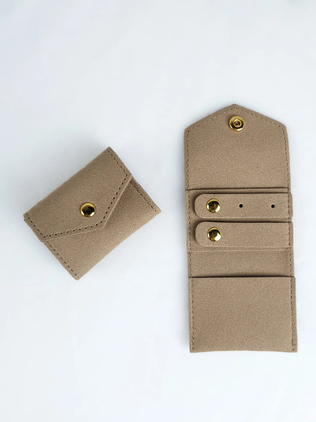 Mini Jewelry Display Bag Multi-Functional Portable Jewelry Roll Case Foldable Jewelry Pouch Exquisite For Business Trips Gift