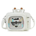 Novelty Tv Shape Ita Bag Retro Television Women Shoulder Bag Design Ita Backpack with Inserts Girls Crossbody Bag