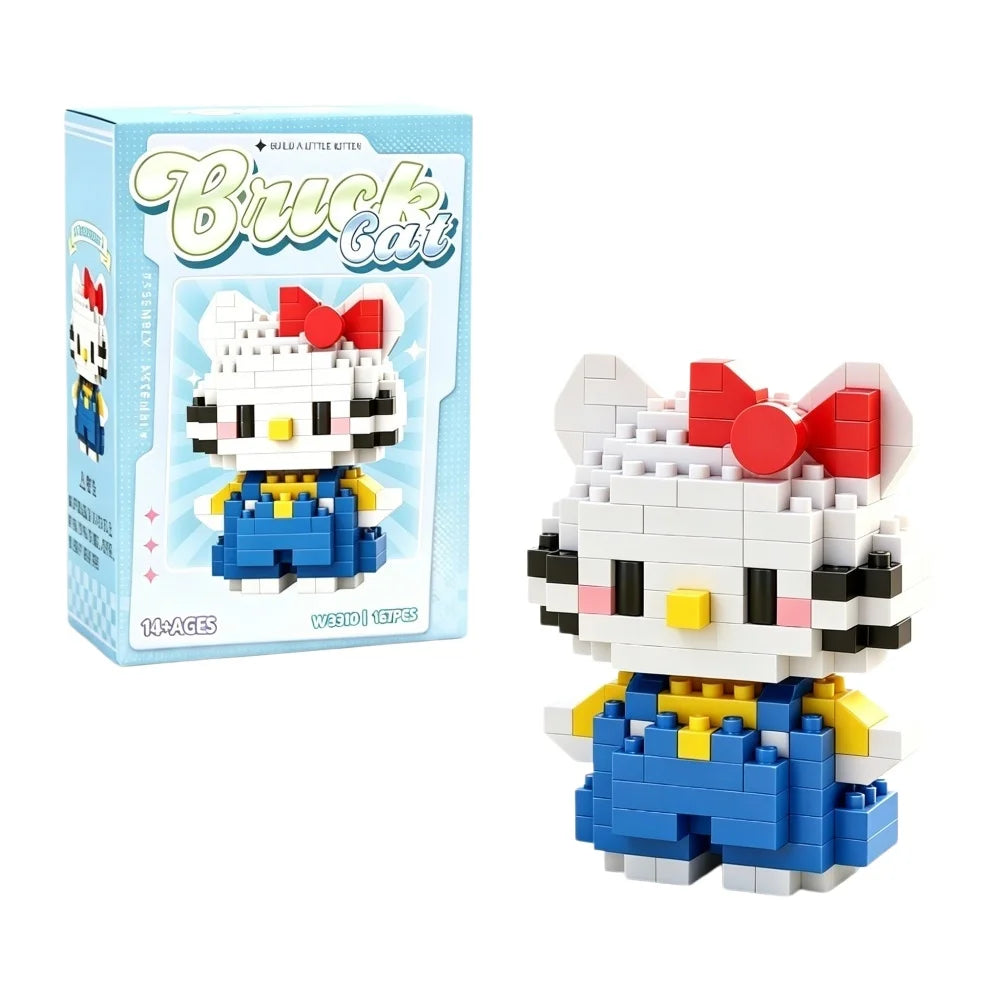 Sanrio Hello Kitty Building Blocks – Kuromi, My Melody & Cinnamoroll