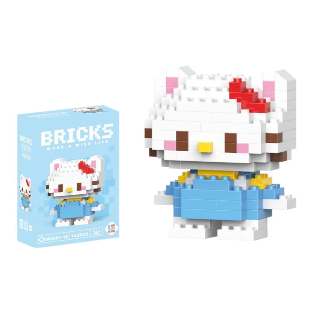 Sanrio Hello Kitty Building Blocks – Kuromi, My Melody & Cinnamoroll