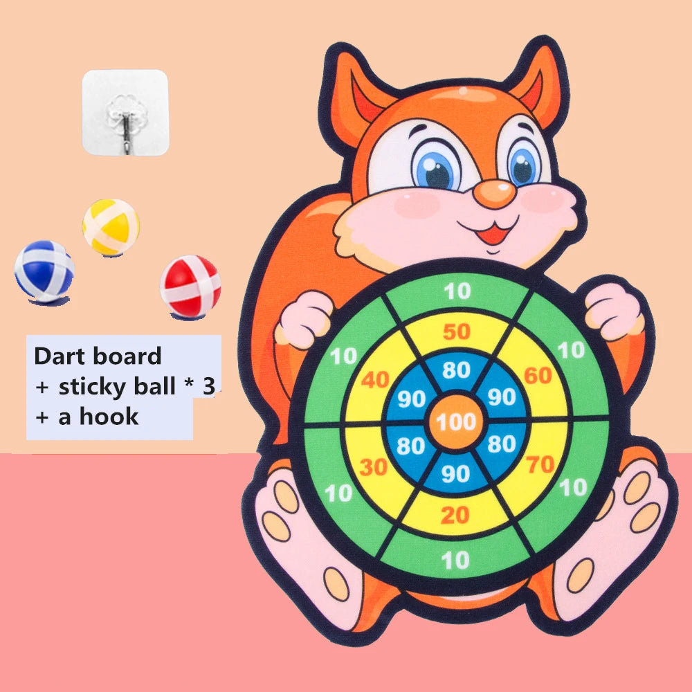 Montessori Animal Dart Board – Fun Educational Toy for Kids 2–4