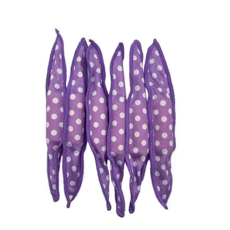 10Pcs/Lot Hair Curlers Soft Sleep Pillow Rollers Set Best Flexible Foam and Sponge Magic Hair Care DIY Hair Styling Tools