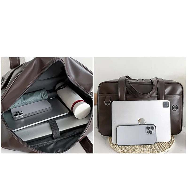 Japanese Schoolbag Women Handbag Shoulder Book Bag Uniform Bag Laptop Bag Commuter Briefcase Comic Con Tote Bags Crossbody Bags