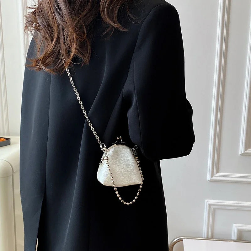2024 New Mini Shoulder Bags for Women Cute Chain Lipstick Bag Designer Purse Crossbody Bag