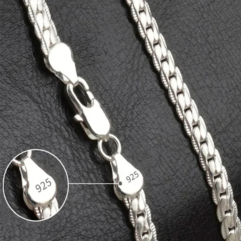 Classic 925 Silver Chain Set