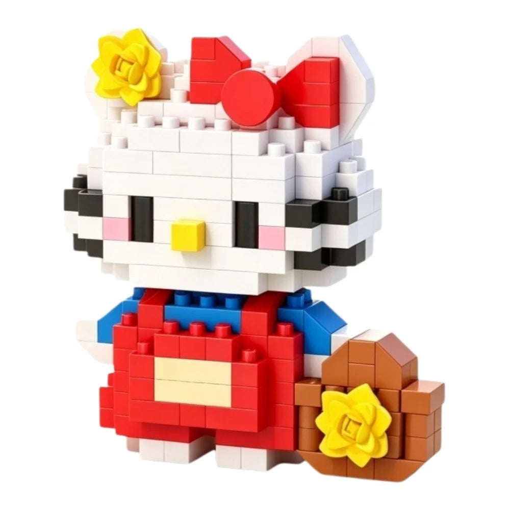 Sanrio Building Blocks – Hello Kitty & Kuromi DIY Figures