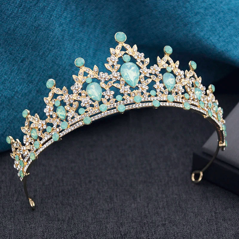 15 Colors Princess Crown Bridal Tiaras and Crowns for Women Prom Birthday Wedding Hair Jewelry Party Head Accessories