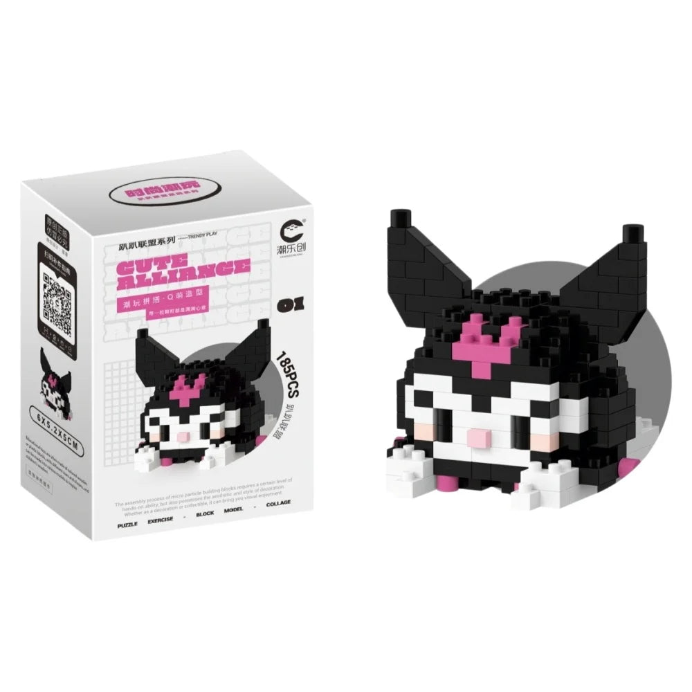 Sanrio Hello Kitty Building Blocks – Kuromi, My Melody & Cinnamoroll
