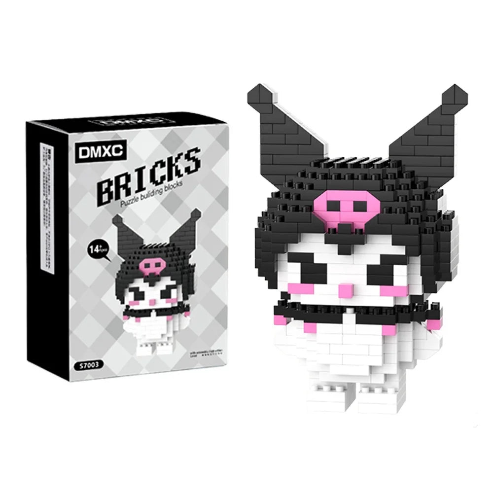 Sanrio Hello Kitty Building Blocks – Kuromi, My Melody & Cinnamoroll