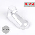 10Pcs Baby Shoe Stretcher Socks Display Stand Clear PVC Child Booties Showcase Support Frame Feet Plastic Shoe Trees